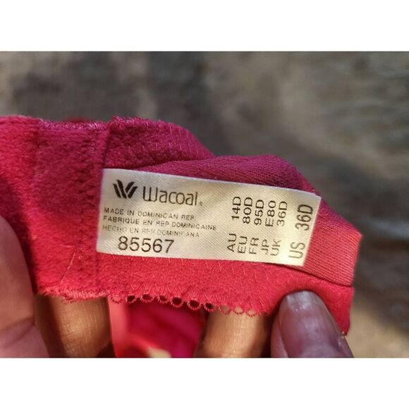 Wacoal 85567 Awareness Full Figure Underwire 36D Pink - Picture 3 of 3